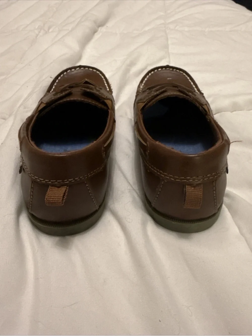 Carter's Brown Moccasin-Style Slip-Ons for Kids NWOT